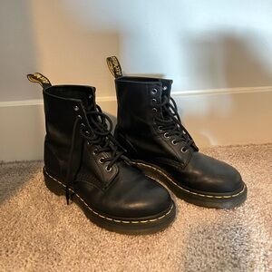 Dr. Martens Black 1460 Leather Boots